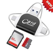 Usado, 2024 NEW Multi Port 4 in 1 Universal Card Reader, Portable Memory Card Reader!A comprar usado  Enviando para Brazil