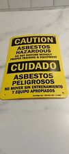 New caution asbestos for sale  Fairview