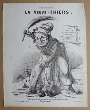 1871 lithograph orig. d'occasion  Expédié en Belgium