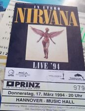 Nirvana ticket original d'occasion  Rennes-