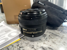 Lente Nikon AF-S FX Nikkor 50mm f/1.8G foco automático, usado comprar usado  Enviando para Brazil