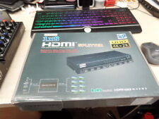 4K X 2K HA-SPL018 1 in 8 out HDMI Splitter 480P 576P 720P 1080L 1080P 3840X2160, used for sale  Shipping to South Africa