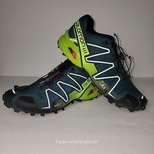 Zapatos de entrenamiento Salomon Speed Cross 3 para hombre talla 10 verdes segunda mano  Embacar hacia Argentina