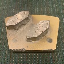 SASE 16 Grit Gold Concrete Diamond Grinding Polishing Segment ￼QCS HOL.502555QCS, used for sale  Beaverton