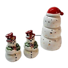 Stackable snowman tealight for sale  Syracuse