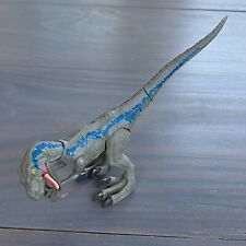 Figura de juguete dinosaurio saltador azul Jurassic World Savage Strike 2017 Velociraptor segunda mano  Embacar hacia Argentina