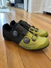 Zapato de Ciclismo Sintonizado Scott Gravel 42 Negro Mate/Verde Sabana BOA, usado segunda mano  Embacar hacia Argentina