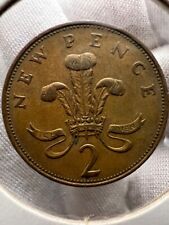 Moneda de dos peniques 1971 nueva (2) - Reino Unido - Reina Isabel II segunda mano  Embacar hacia Argentina