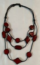 pendant black necklace stone for sale  Simpsonville