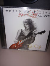 Taylor Swift Speak Now Era World Tour Live CD + DVD 2011 Target Exclusive, usado comprar usado  Enviando para Brazil