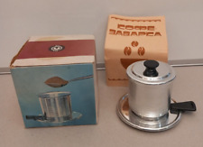 Vintage Russian Coffee Press Maker Aluminum USSR Svetlana Boxed for sale  Shipping to South Africa