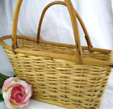 Woven cradle basket for sale  Arabi