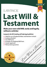 Lawpack Last Will & Testament DIY Kit, usado comprar usado  Enviando para Brazil