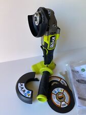 RYOBI 18V HP Brushless 4-1/2" Grinder compact 4.5in 2, used for sale  Shipping to South Africa