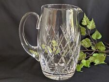 Crystal glass pitcher for sale  NORWICH
