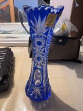 Vintage bleikristall vase gebraucht kaufen  Bischbrunn