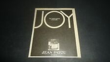 Jean patou joy for sale  PETERBOROUGH