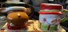 Pair christmas mugs for sale  PETERBOROUGH