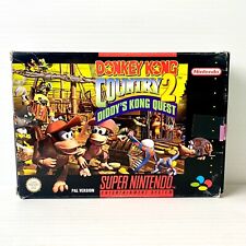 Donkey Kong Country 2: Diddy’s Kong Quest + Caixa, Inserção - PAL - Nintendo SNES comprar usado  Enviando para Brazil