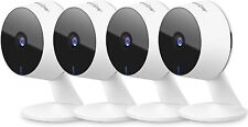 LaView Security Cameras 4pcs Indoor 1080P Motion Detection, Two-Way Audio Camera, used for sale  Shipping to South Africa