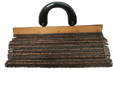 Bamboo wooden clutch for sale  LYTHAM ST. ANNES