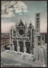 Cartolina siena cattedrale usato  Ragusa