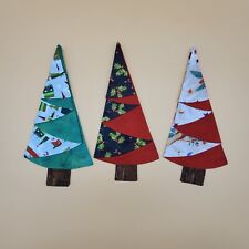 Juego de 4 servilletas de árbol de Navidad hechas a mano de árbol reversibles - Tú eliges segunda mano  Embacar hacia Argentina