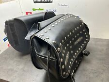 Leather panniers saddlebags for sale  UK