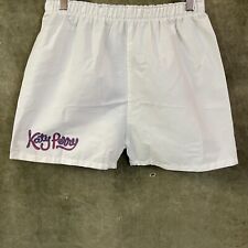 Usado, 2010 Katy Perry Teenage Dream hortelã-pimenta redemoinho branco shorts casual médio EUA comprar usado  Enviando para Brazil