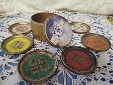 Italian VINTAGE Florentine Boxed Coaster Set for sale  Shipping to South Africa