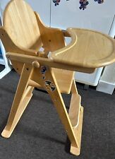 Wooden high chair for sale  BEXLEYHEATH