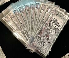 10X Silver Dragon Silverback Limited-Edition Note .999 Fine Silver Foil IN STOCK for sale  Shipping to South Africa