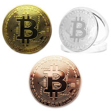 Bitcoin münze gold gebraucht kaufen  Adelebsen