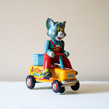 Tom & Jerry 60s Hand Car Vintage Rare Tin Toy by Modern Toys WORKS!, używany na sprzedaż  PL