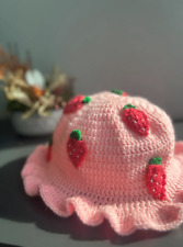Strawberry bucket hat for sale  Louisville