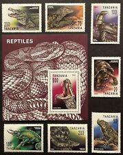 Tanzania reptiles stamps for sale  Rancho Cordova