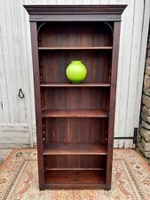 Dark wooden library for sale  KEIGHLEY