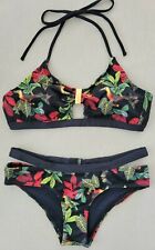 NWT Paradizia 2-Piece Midnight Forest Bikini Top & Bottom , Size S for sale  Shipping to South Africa