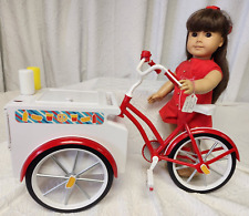 PARADISE KIDS Hot Dog Vending Cart Bicycle For 18" American LIFE AS Girl Dolls for sale  Shipping to South Africa