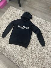 Balmain black hoodie for sale  HARROW