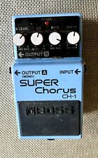 Pedal de efectos para guitarra Boss CH-1 Super Chorus usado segunda mano  Embacar hacia Argentina