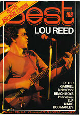 Magazine Revue BEST 106 1977 Lou Reed-Gabriel-Beach Boys-Pink Floyd-KISS-Eagles comprar usado  Enviando para Brazil