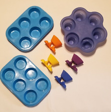 4 silicone set molds for sale  Stillwater