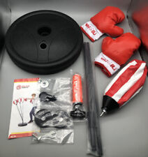 Conjunto de boxe Whoobli Bullseye saco de pancadas para crianças incluindo luvas de boxe 3-10 LEIA comprar usado  Enviando para Brazil