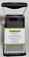 Cuisinart Box Grater Stainless Steel Shred Julienne Slice Zest Dishwasher Safe for sale  Shipping to South Africa