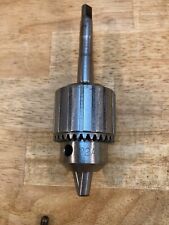 Jacobs 2A Keyed Drill Chuck 0-3/8 Hartford MT1 Arbor Fits Craftsman 618 Lathe for sale  Lake Zurich