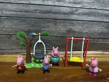 Conjunto de balanço de pneus Peppa Pig Family & Playground com 4 bonecos comprar usado  Enviando para Brazil