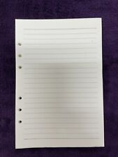 Filofax note paper for sale  UK