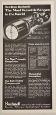 1979 Print Ad Bushnell Scopes Riflescope Prismatic Rangefinder Pasadena,CA for sale  Shipping to South Africa