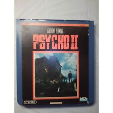 Disco de vídeo vintage CED Psycho II terror gótico Norman Bates sequência #2 disco de filme comprar usado  Enviando para Brazil